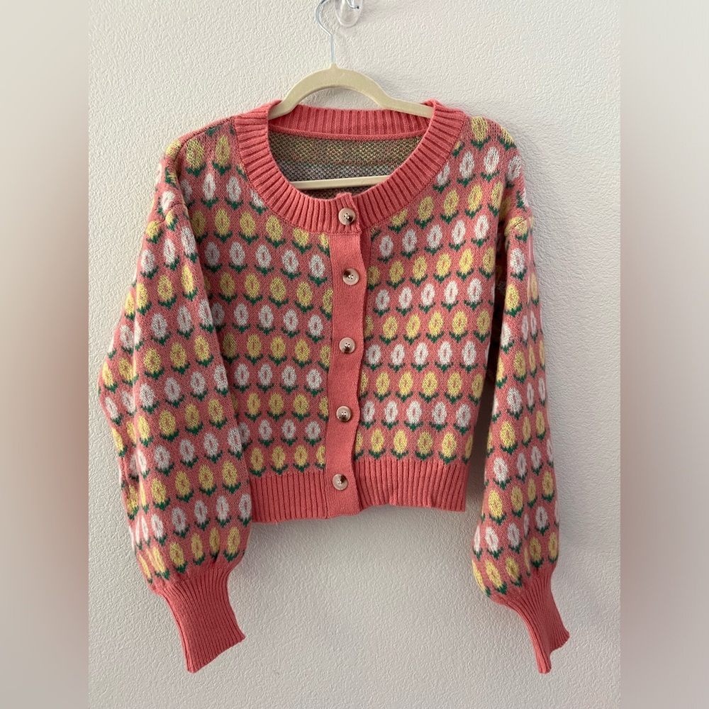 Floral Amazon Cardigan